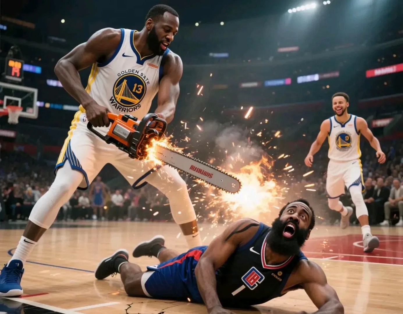 快船横扫奇才，缩小差距